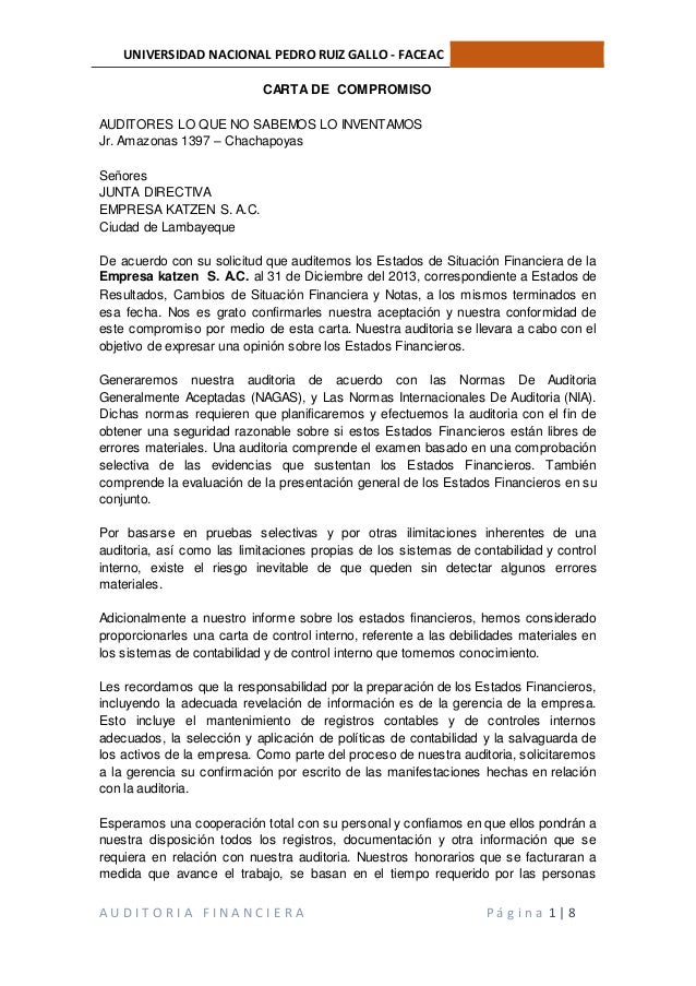 Auditoria financiera
