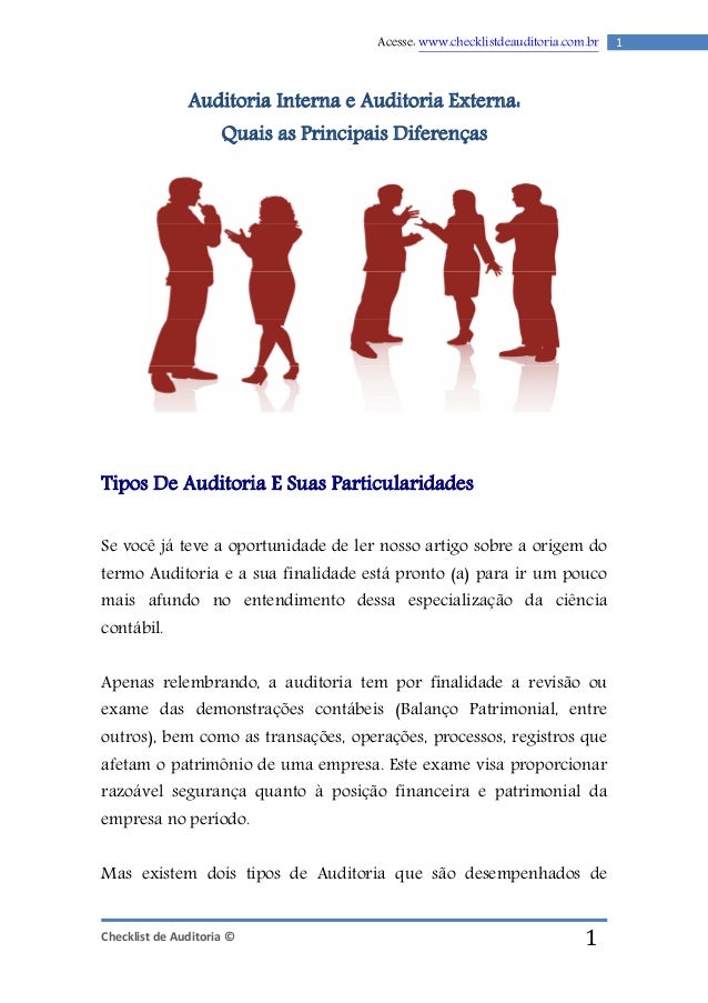 Artigo auditoria interna