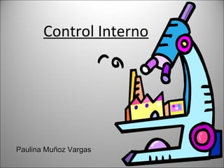 Control Interno




Paulina Muñoz Vargas
 