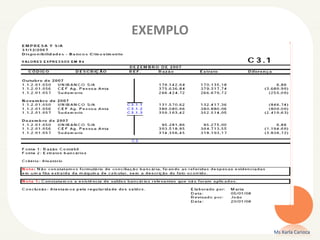 EXEMPLO
Ms Karla Carioca
 