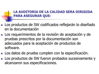 Mantenibilidad: características que le permiten al software ser flexible en el momento de hacerle ajustes (mantenimiento)