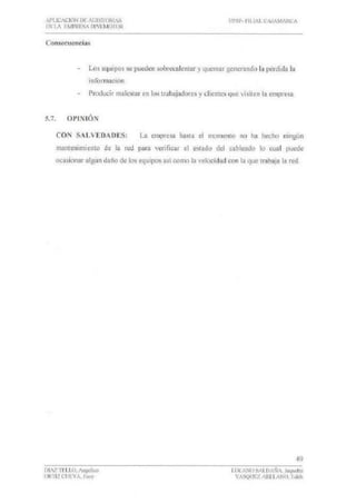 Auditoria de seguridad ejemplo