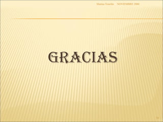 Gracias NOVIEMBRE 2000 Marina Touriño 