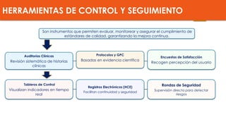 Herramientas de Calidad y Seguridad del Paciente en Salud Pública | PPTX