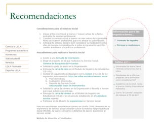 Recomendaciones 