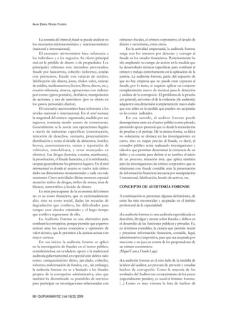 68 / QUIPUKAMAYOC | Vol 16(32) 2009
La economía del crimen de fraude se puede analizar en
los escenarios microeconómico y ...