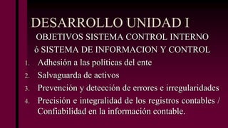 Auditoria II clase Unidad I y II y analisis RT 37 MODIF RT 53 2022 ...