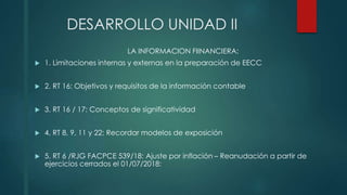 Auditoria II clase Unidad I y II y analisis RT 37 MODIF RT 53 2022 ...