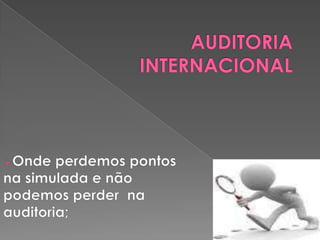Auditoria internacional