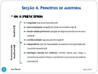 Ana Morais52
OS 6 PRINCÍPIOS
Abril 2014
 