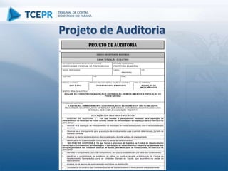Projeto de Auditoria
 