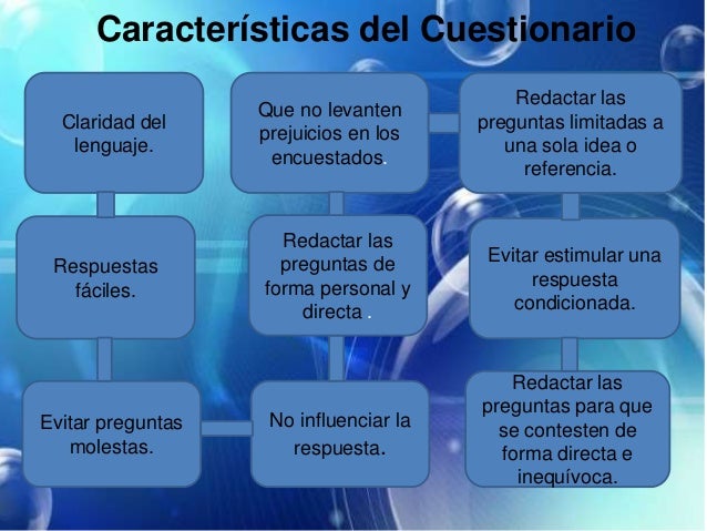 cuestionario y encuesta