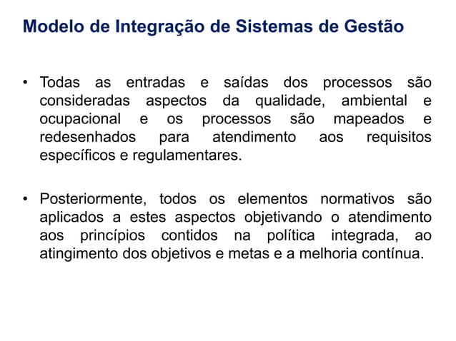 Auditor Interno Sistema de Gestão Integrado - SGI ( ISO 9001- ISO 14001 ...