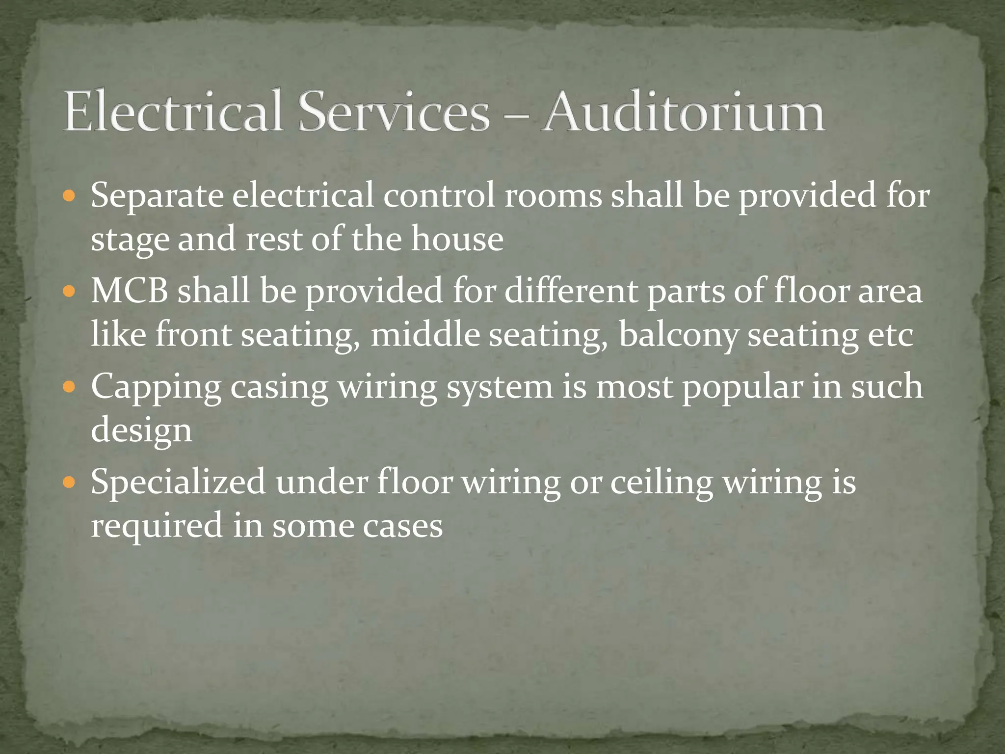 Auditorium design architectural regulations and thumb rule proportions.pptx