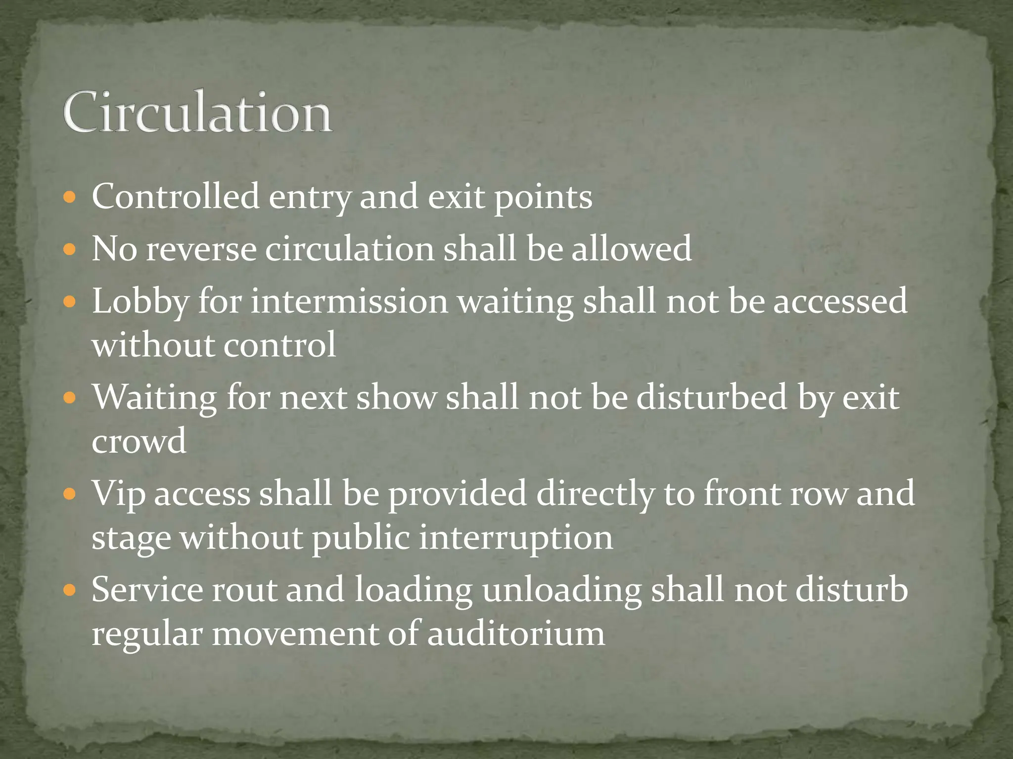 Auditorium design architectural regulations and thumb rule proportions.pptx