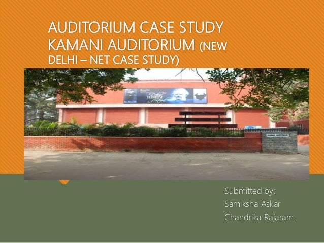 Case study on acoustics of auditorium picture