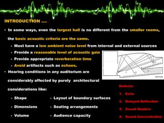 Auditorium Acoustics | PDF