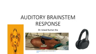AUDITORY BRAINSTEM
RESPONSE
Dr. Uzwal Kumar Jha
This Photo by Unknown Author is licensed under CC
BY-SA
 