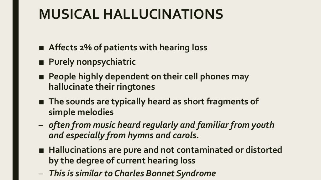 Auditory Hallucinations