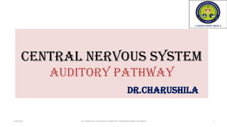 Lecture 10 /2022 pecial sences Ear - Auditory pathway