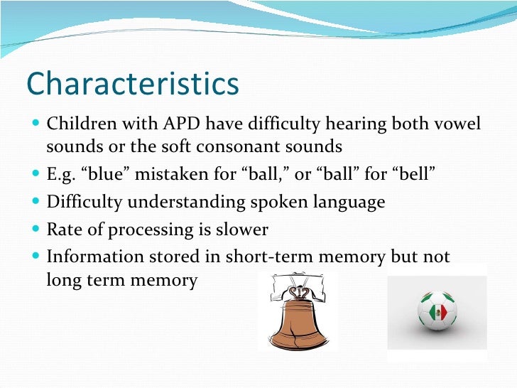 symptims child auditory sensitivity