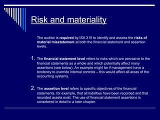 audit planning and risk assessment new slides.ppt