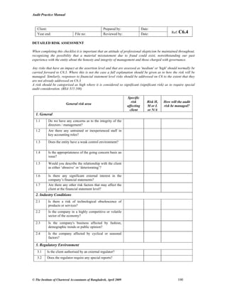 Audit practice manual | PDF