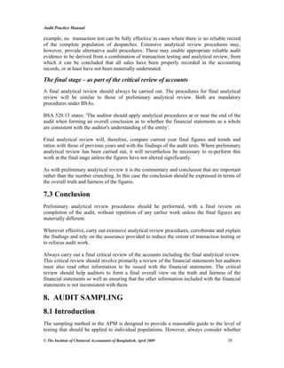 Audit practice manual | PDF