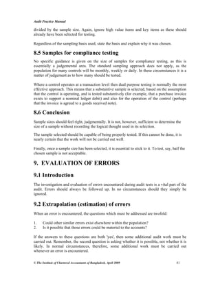 Audit practice manual | PDF