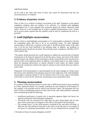 Audit practice manual | PDF
