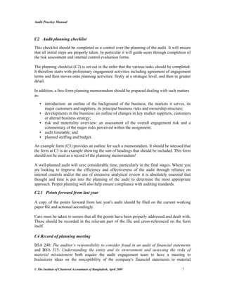 Audit practice manual | PDF