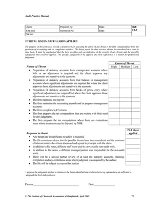 Audit practice manual | PDF
