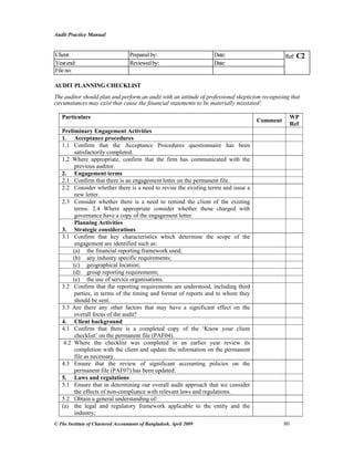Audit practice manual | PDF