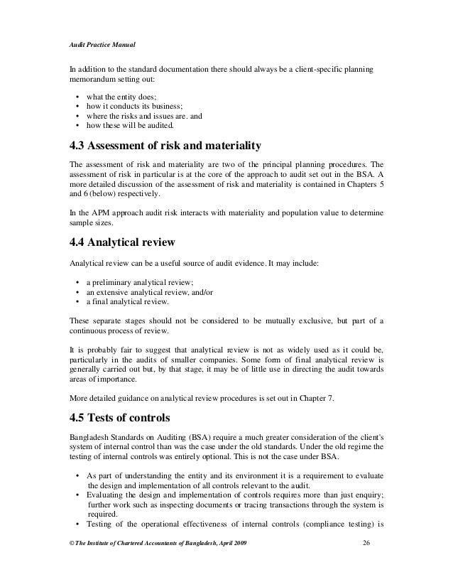 procedures manual example