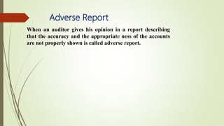 Audit Report | PPTX