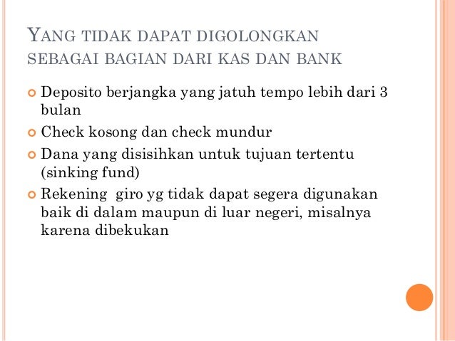 Audit saldo kas dan bank