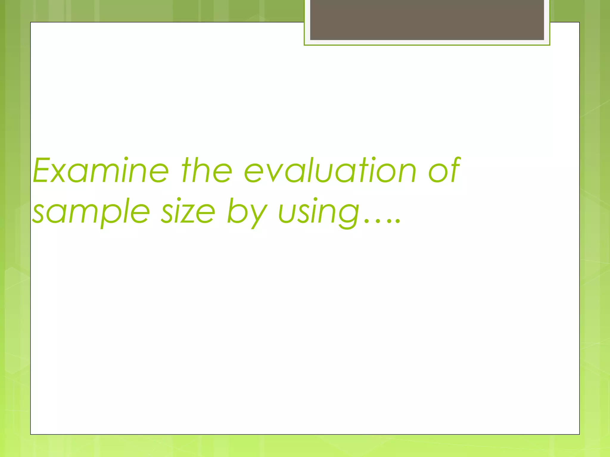 Audit sampling | PPT