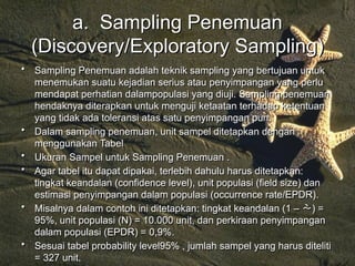 AUDIT SAMPLING , PENGUJIAN PENGENDALIAN.pptx