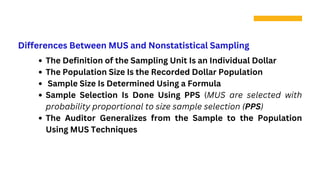 AUDIT SAMPLING test of details of balance.pdf