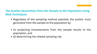 AUDIT SAMPLING test of details of balance.pdf