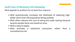 AUDIT SAMPLING test of details of balance.pdf