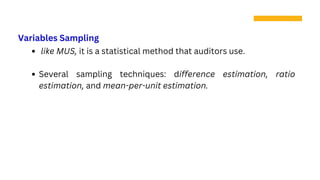 AUDIT SAMPLING test of details of balance.pdf