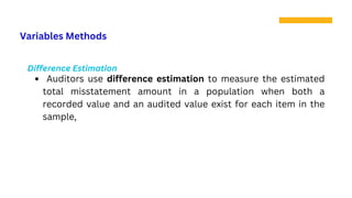 Differences Estimation Sample AUDIT SAMPLING test of details of balance.pdf