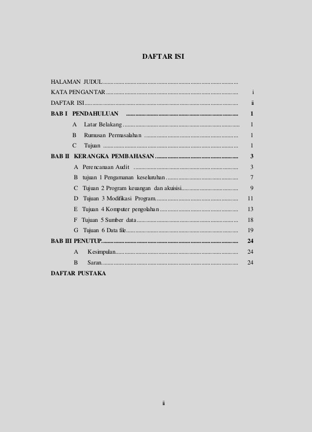 Audit Sistem Informasi