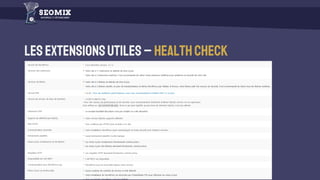 Lesextensionsutiles–HealthCheck
 