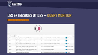 Lesextensionsutiles–queryMonitor
 