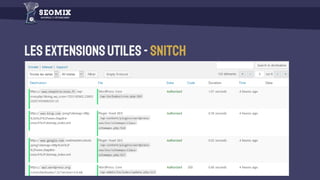 Lesextensionsutiles-Snitch
 