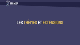 Lesthèmes etextensions
 