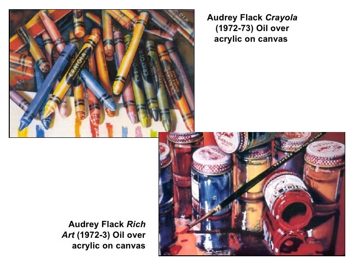 Audrey flack bio image