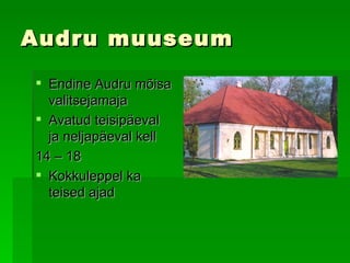 Audru Vald | PPT